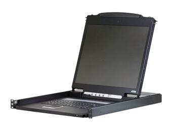 Aten console, 19" LCD, rack 19", kláv., touchpad