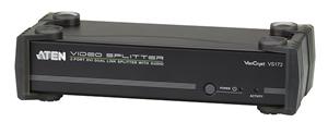 ATEN Video rozbočovač 1 PC - 2 DVI Dual Link+audio