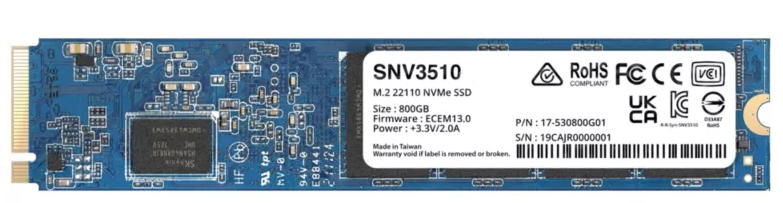 Synology SNV3510/400GB/SSD/M.2 NVMe/5R