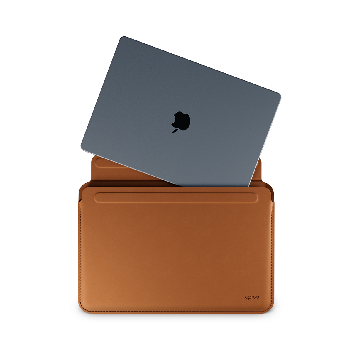 Epico TechGrain Sleeve MacBook Pro 13,3"/Air 13,6" - hnedá