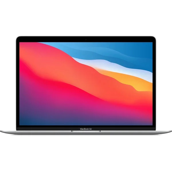 Apple MacBook Air/M1/13,3"/2560x1600/8GB/256GB SSD/M1/Big Sur/Silver/1