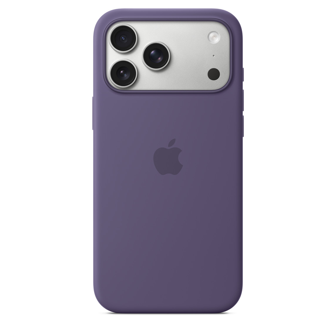 iPhone 17 Pro Max Silicone Case with MS – Purple Fog