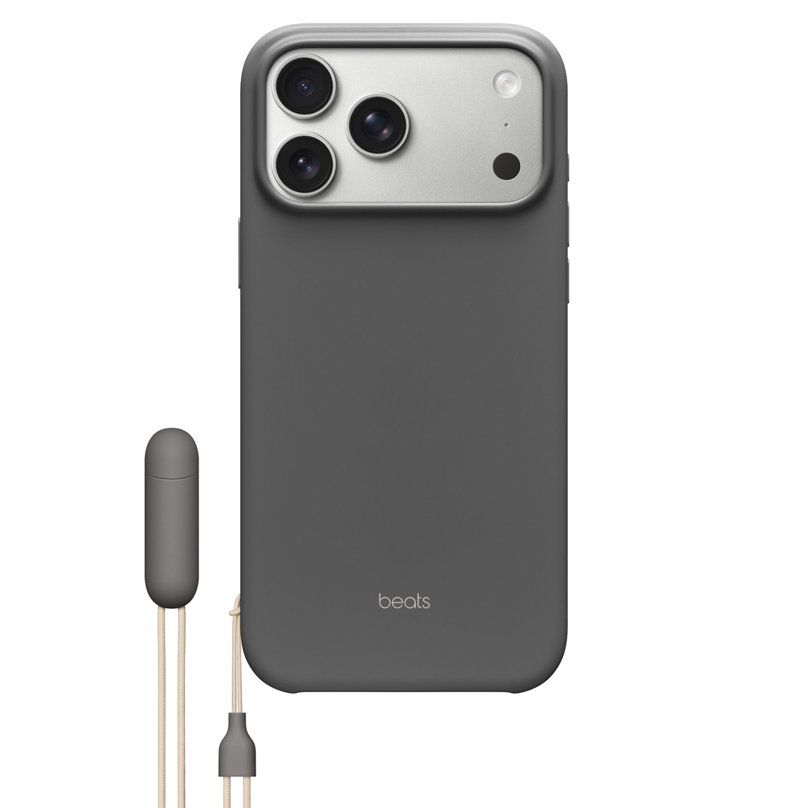 Beats iPhone 17 Pro Max Kick.Case/MS+Cam.C-Gr.Gray