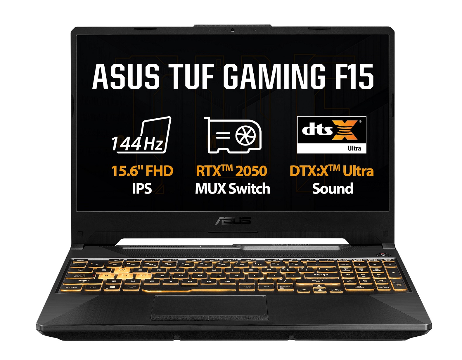 ASUS TUF Gaming F15/FX506HF/i5-11400H/15,6"/FHD/8GB/512GB SSD/RTX 2050