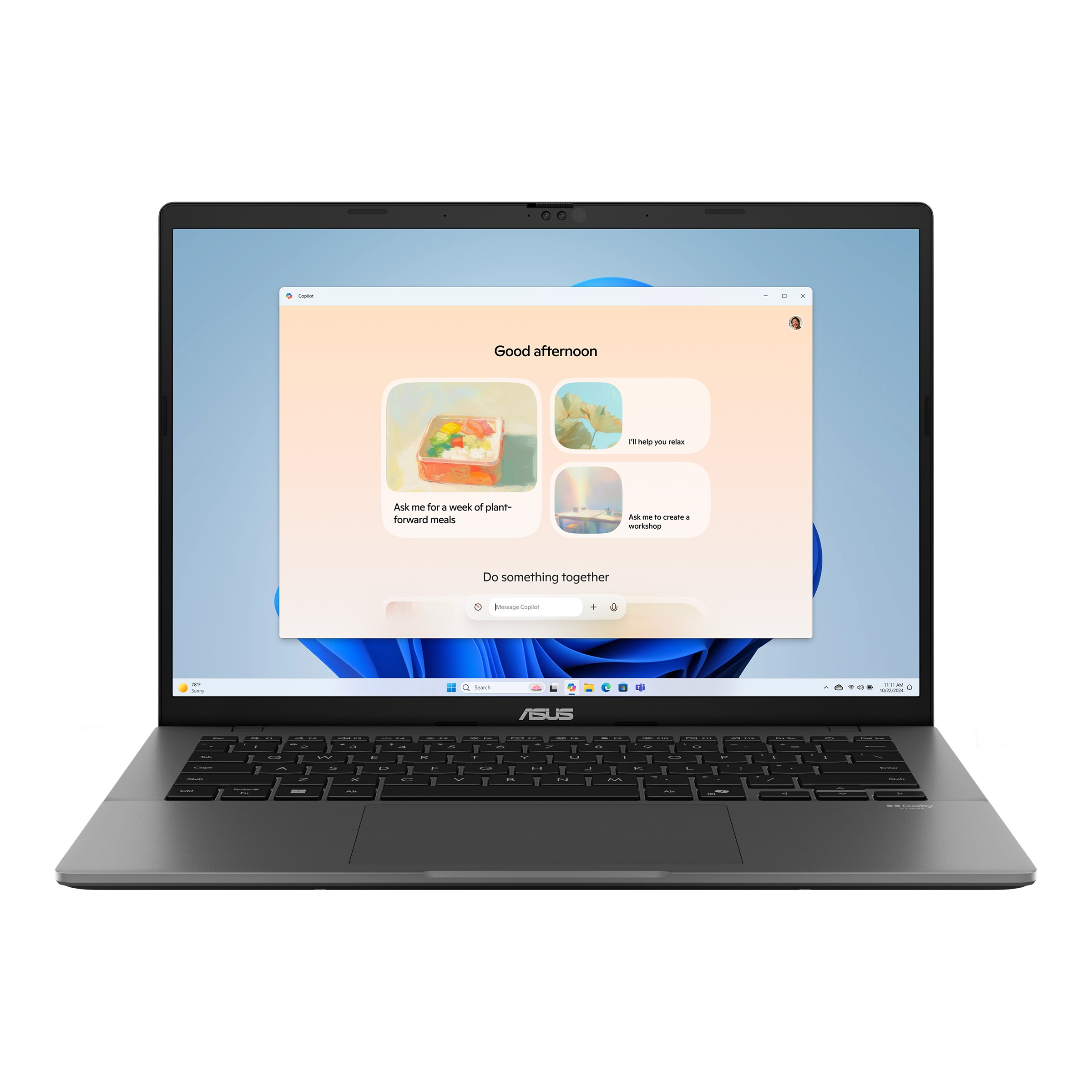 ASUS Vivobook S 14 OLED/M3407GA-OLED048X/AI7-445/14"/WUXGA/32GB/1TB/AM