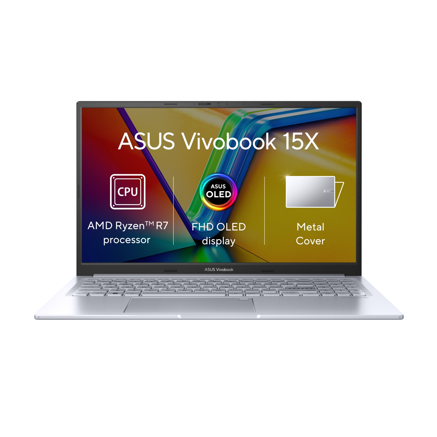 ASUS Vivobook 15X OLED/M3504YA/R7-7730U/15,6"/FHD/16GB/1TB SSD/RX Vega