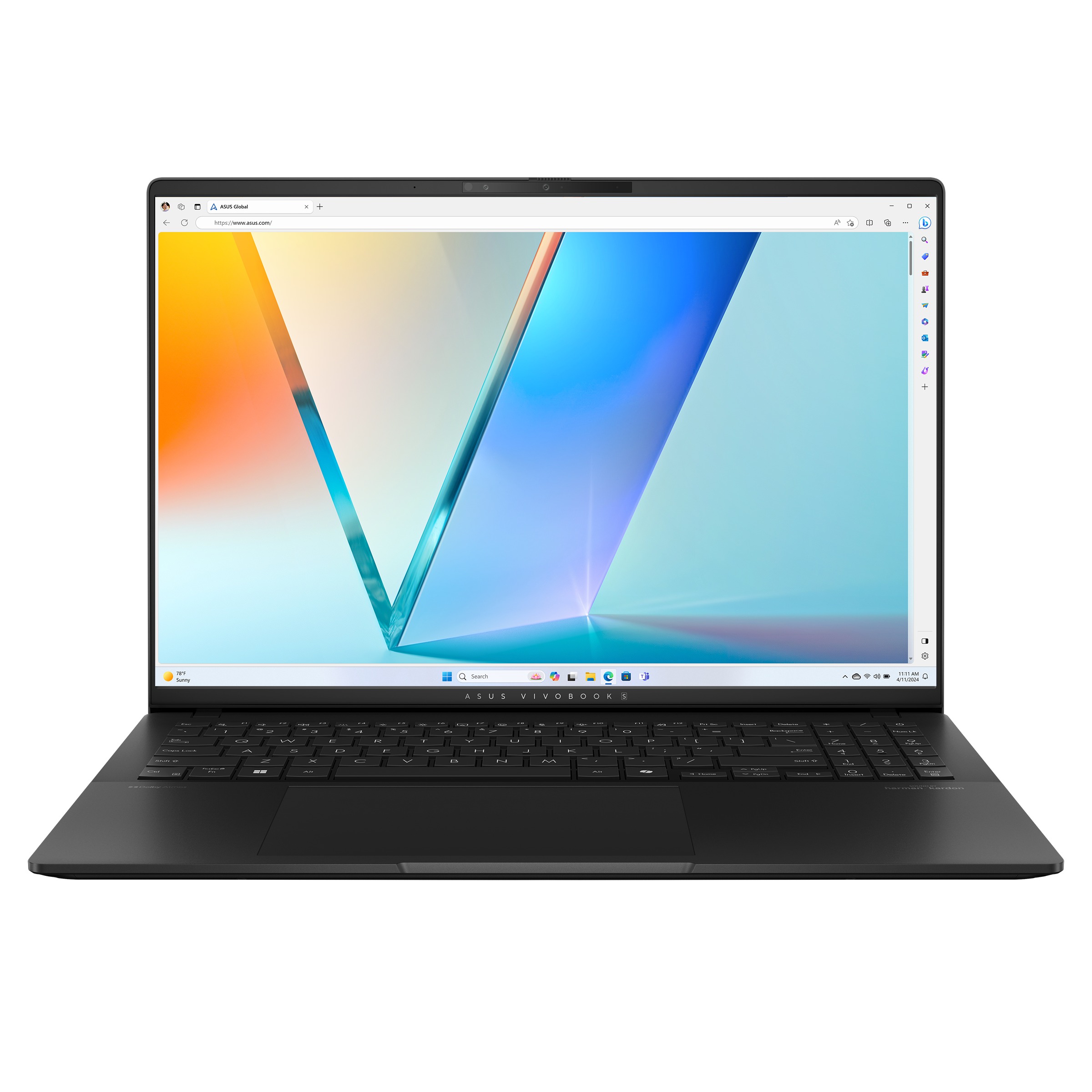 ASUS Vivobook S 16/S5606CA-OLED045W/U7-255H/16"/2880x1800/32GB/1TB/Arc