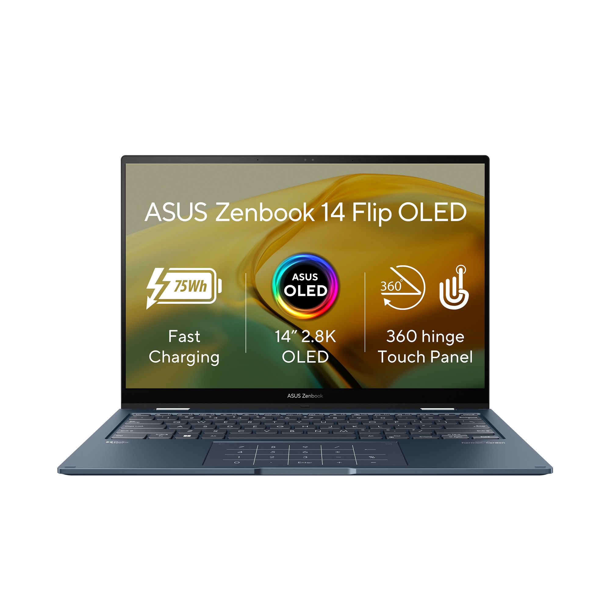 ASUS Zenbook 14 Flip OLED/UP3404/i7-1360P/14"/2880x1800/T/16GB/1TB SSD