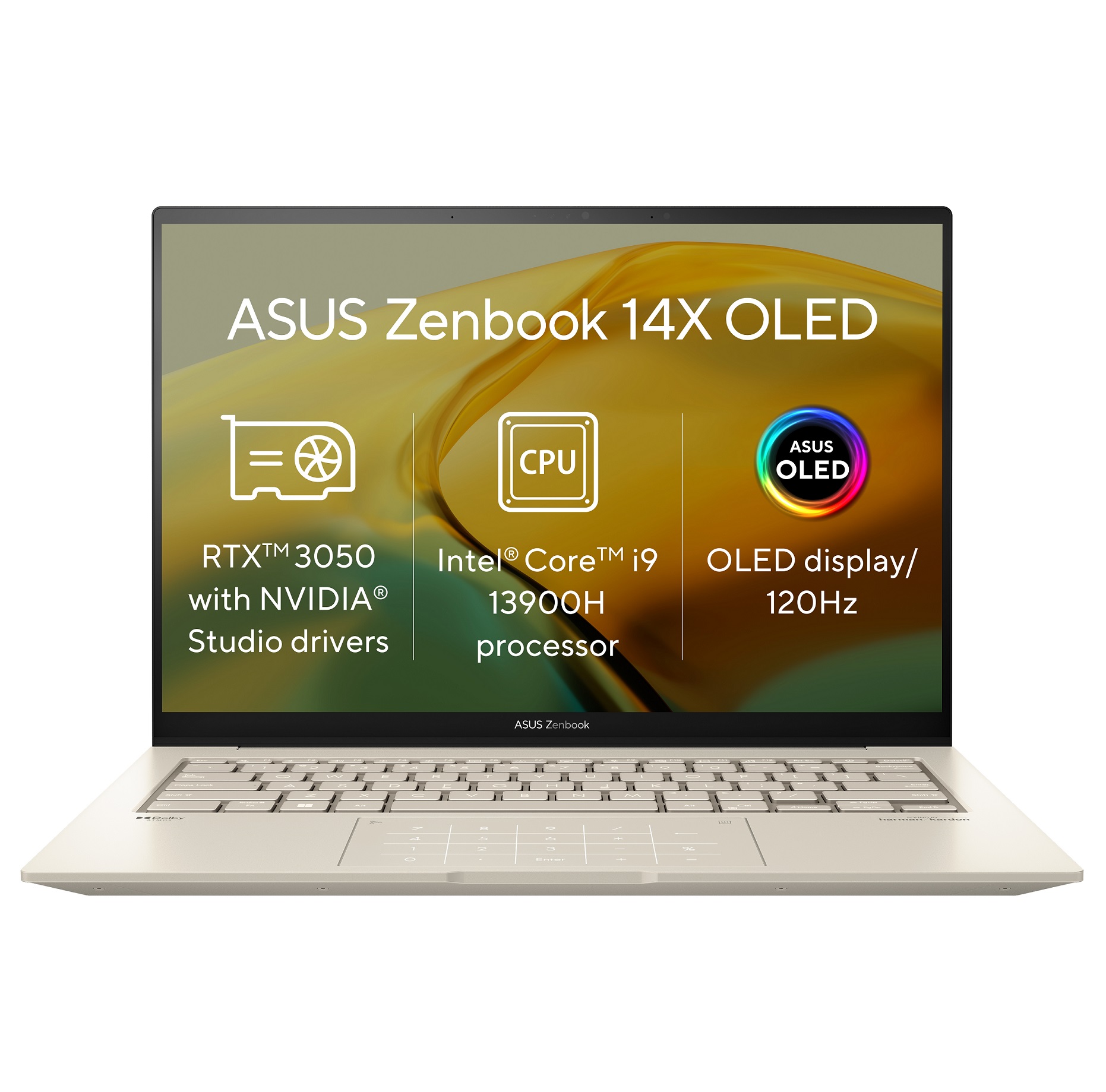 ASUS Zenbook 14X OLED/UX3404VC/i9-13900H/14,5"/2880x1800/T/32GB/1TB SS