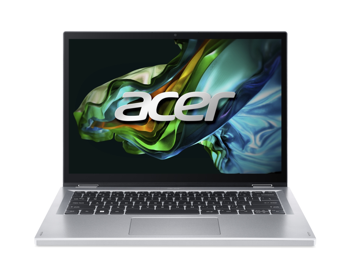 Acer Aspire 3/Spin 14/i3-N305/14"/WUXGA/T/8GB/512GB SSD/UHD Xe/W11H/Si