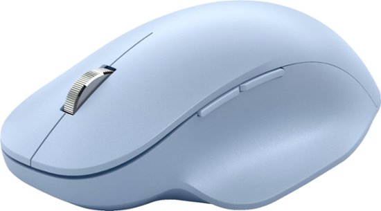 Microsoft Bluetooth Ergonomic Mouse, Pastel Blue