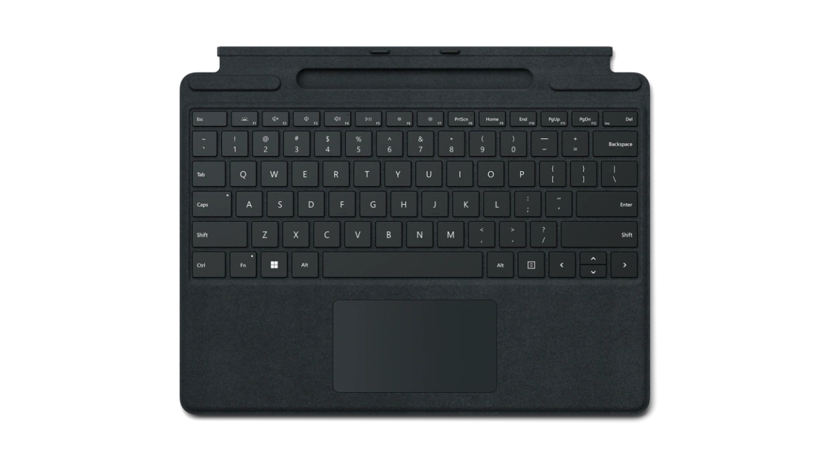 Microsoft Surface Pro Signature Keyboard (Black), CZ&SK (potisk)