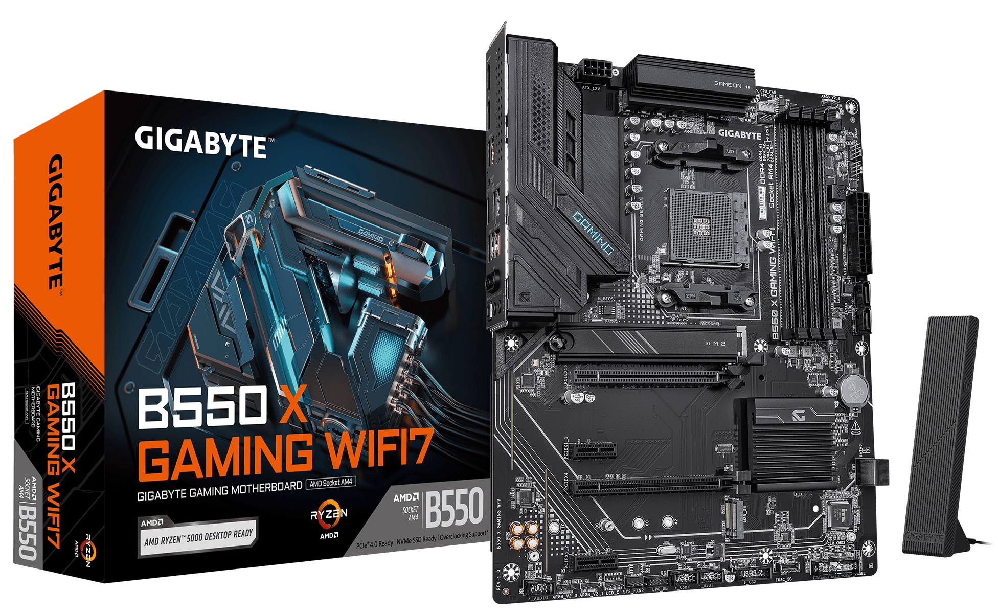 Gigabyte B550 X GAMING WIFI7 (Rev. 1.x)/AM4/ATX