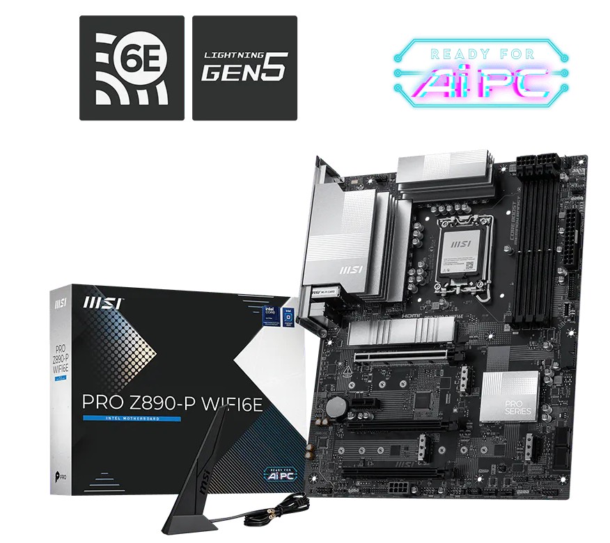 MSI PRO Z890-P WIFI6E/LGA 1851/ATX