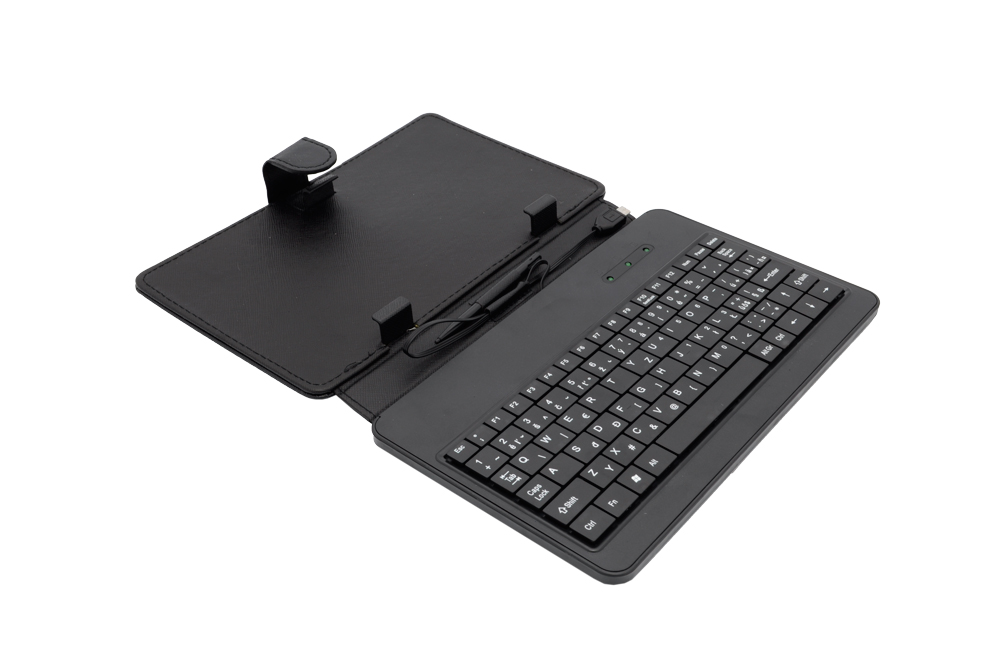 AIREN AiTab Leather Case 1 with USB Keyboard 7" BLACK (CZ/SK/DE/UK/US.. layout)