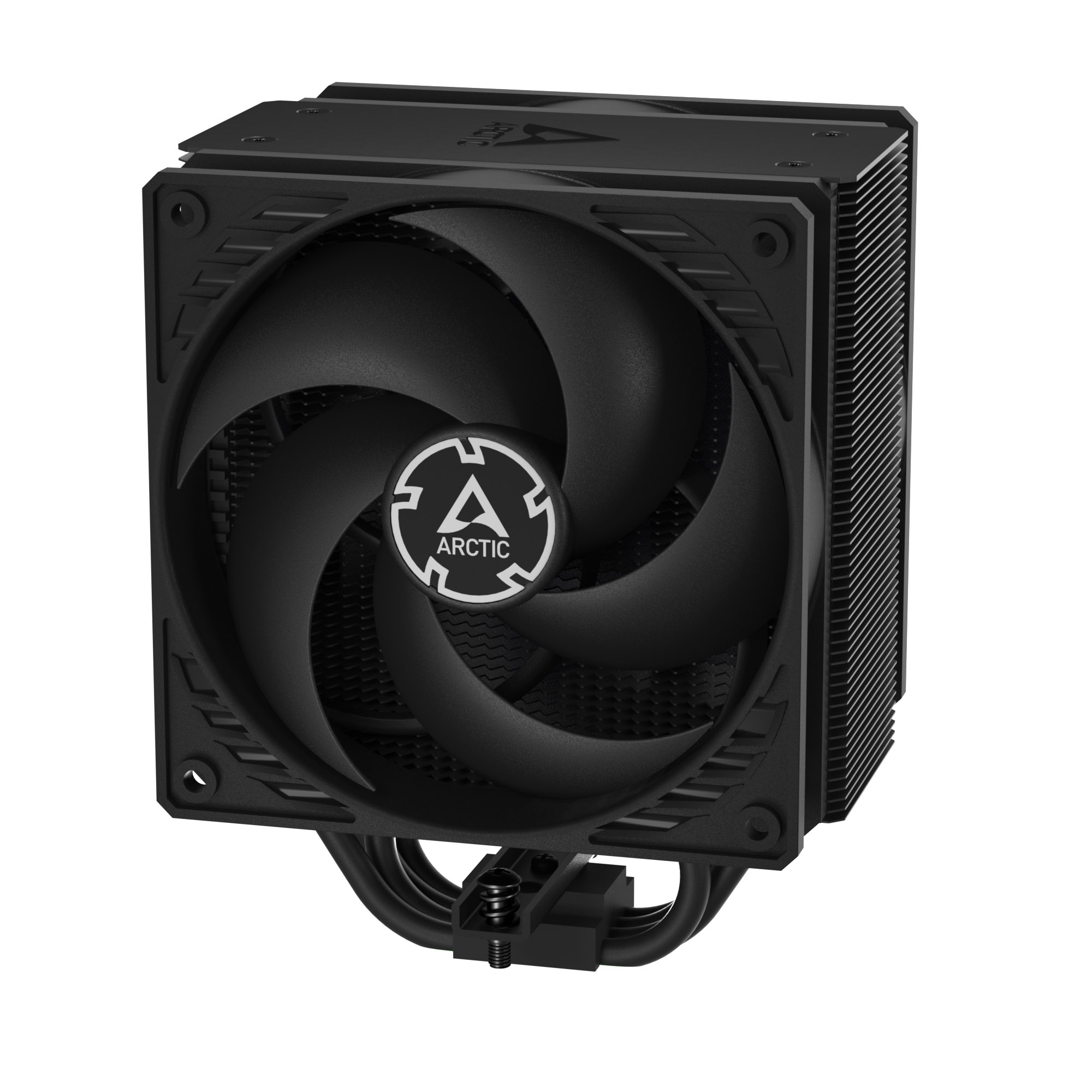 ARCTIC Freezer 36 (Black) – All black CPU Cooler for Intel Socket LGA1