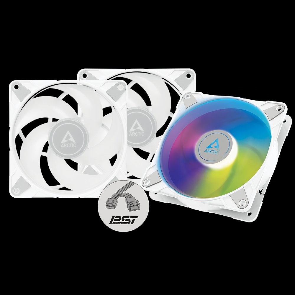 ARCTIC P12 PWM pst A-RGB 0dB – 120mm Pressure optimized case fan | PWM