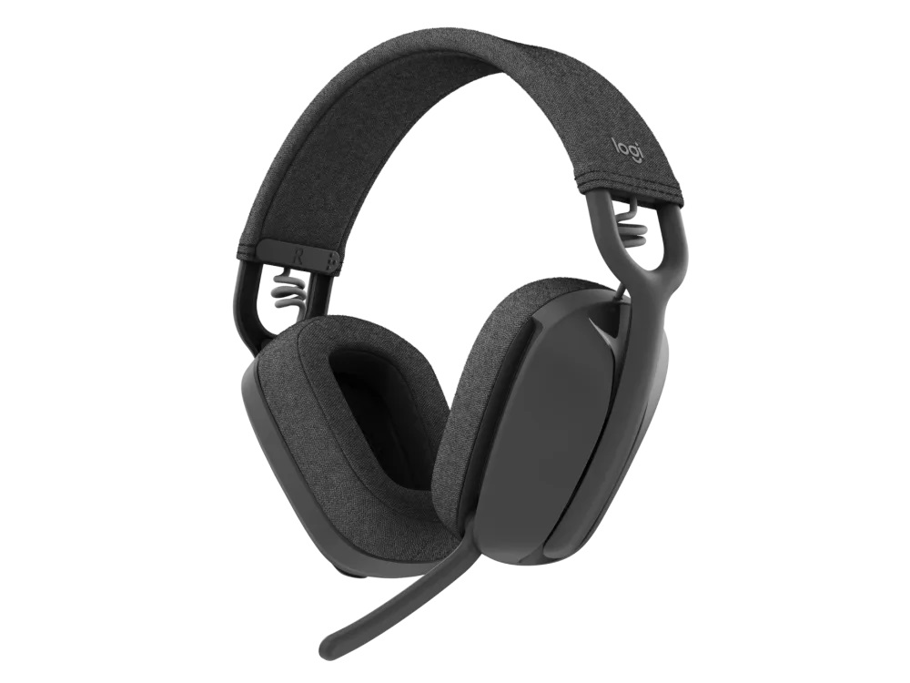 Logitech Zone Vibe 100/Stereo/BT/Bezdrôt/Grafitová