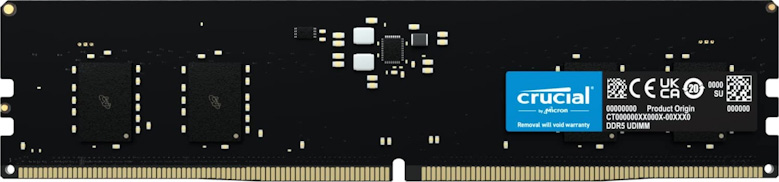 Crucial/DDR5/8GB/4800MHz/CL40/1x8GB