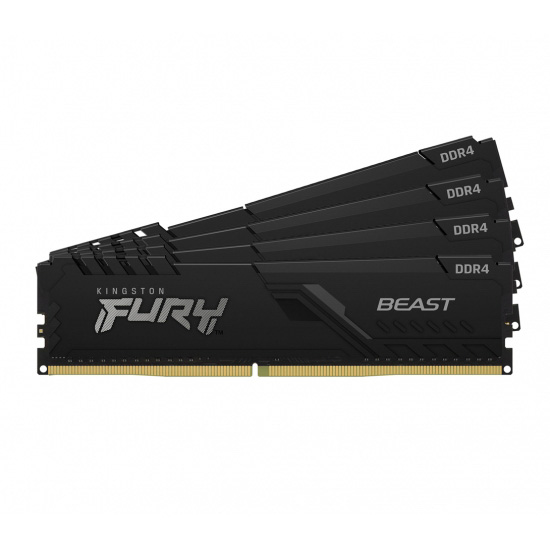 Kingston FURY Beast/DDR4/32GB/2666MHz/CL16/4x8GB/Black