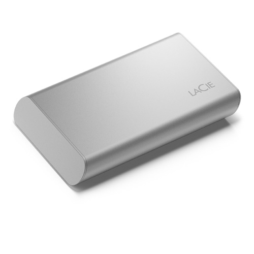 LaCie Portable/500GB/SSD/Externí/2.5"/Stříbrná/3R