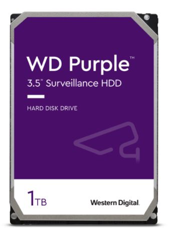 WD Purple/1TB/HDD/3.5"/SATA/5400 RPM/3R