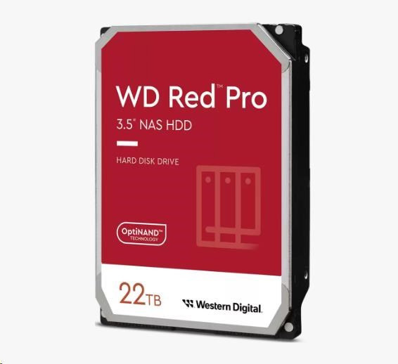 HDD 22TB WD221KFGX Red Pro 512MB SATAIII