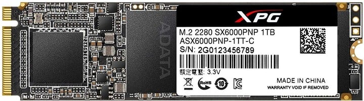ADATA SX6000 Pro/1TB/SSD/M.2 NVMe/5R
