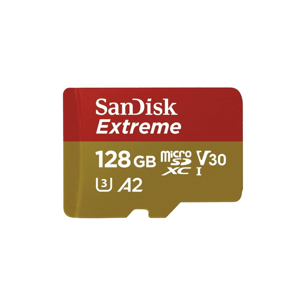 SanDisk Extreme/micro SDXC/128GB/190MBps/UHS-I U3 / Class 10/+ Adaptér