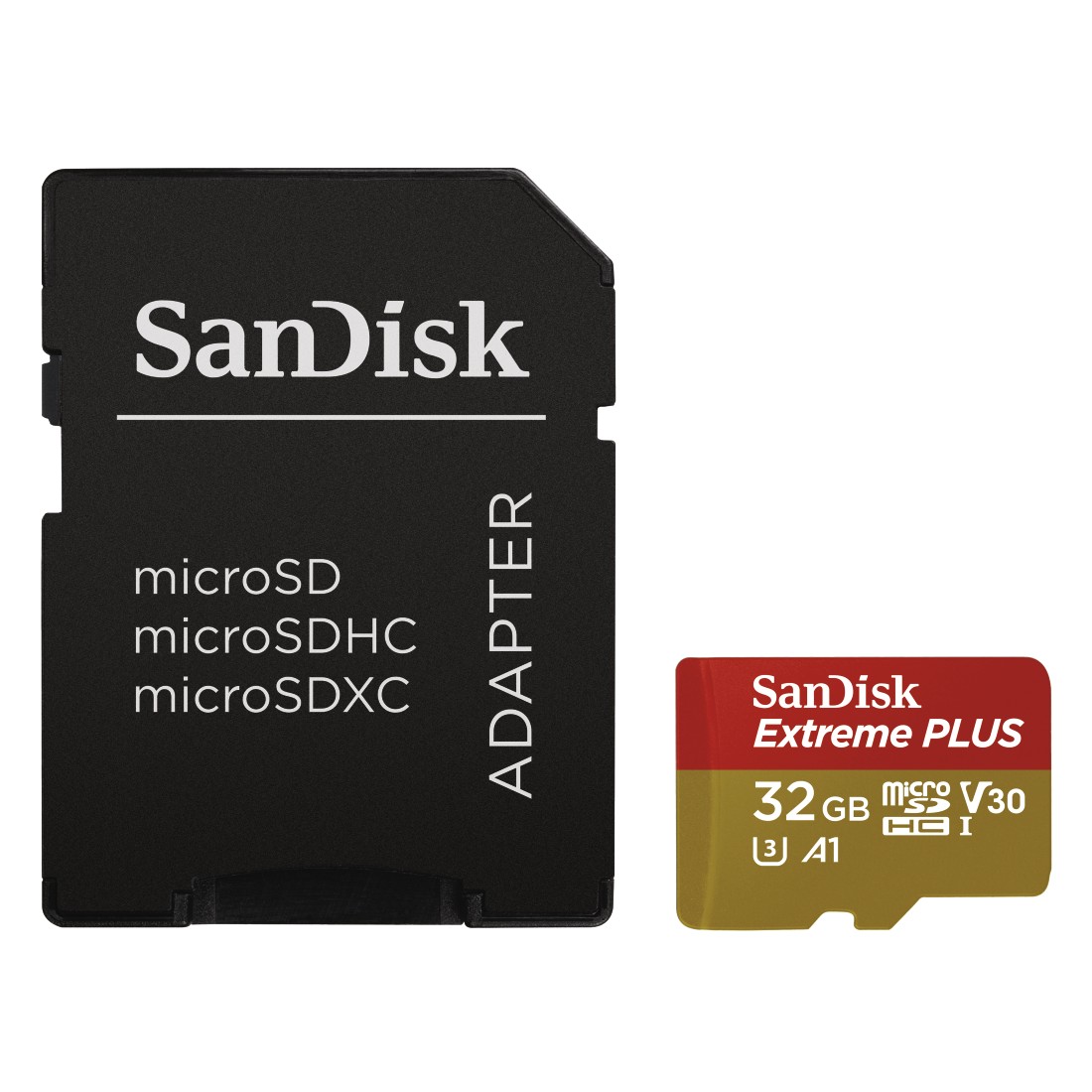 SanDisk Extreme PLUS/micro SDHC/32GB/95MBps/UHS-I U3 / Class 10/+ Adap