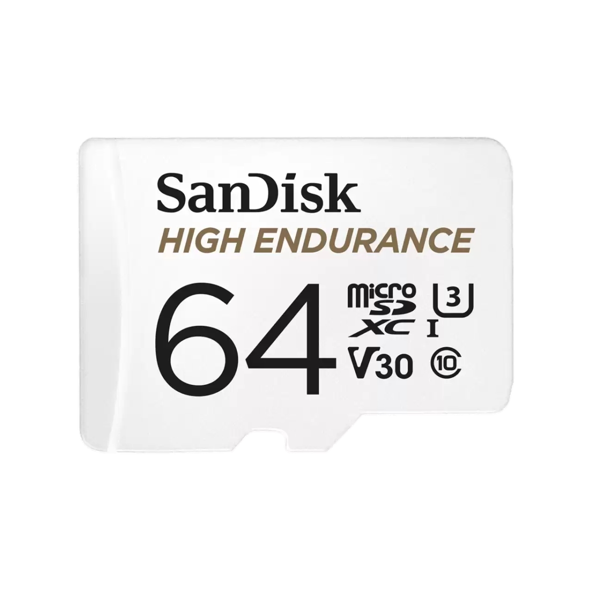 SanDisk High Endurance/micro SDXC/64GB/100MBps/UHS-I U3 / Class 10/+ A