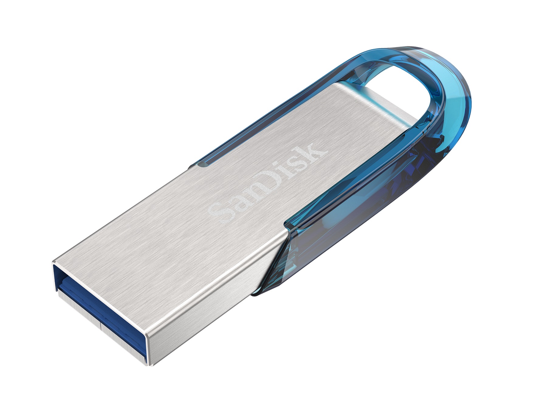 SanDisk Ultra Flair/128GB/150MBps/USB 3.0/USB-A/Modrá
