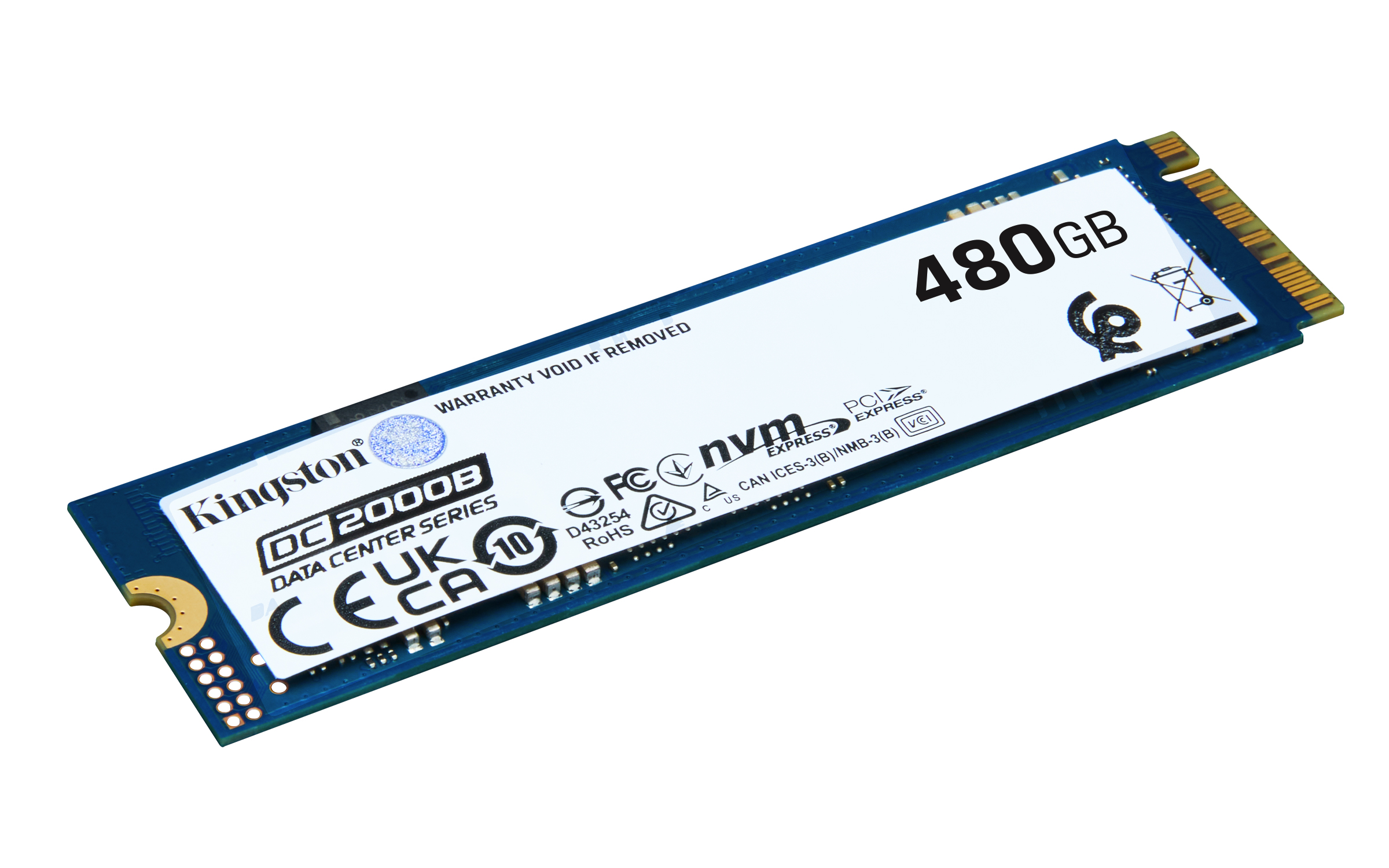 Kingston DC2000B/480GB/SSD/M.2 NVMe/5R