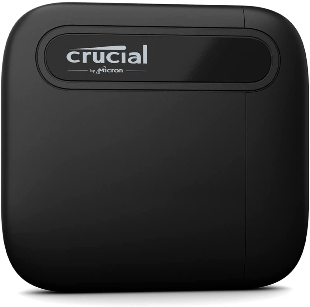 Crucial X6/1TB/SSD/Externí/2.5"/Černá/3R