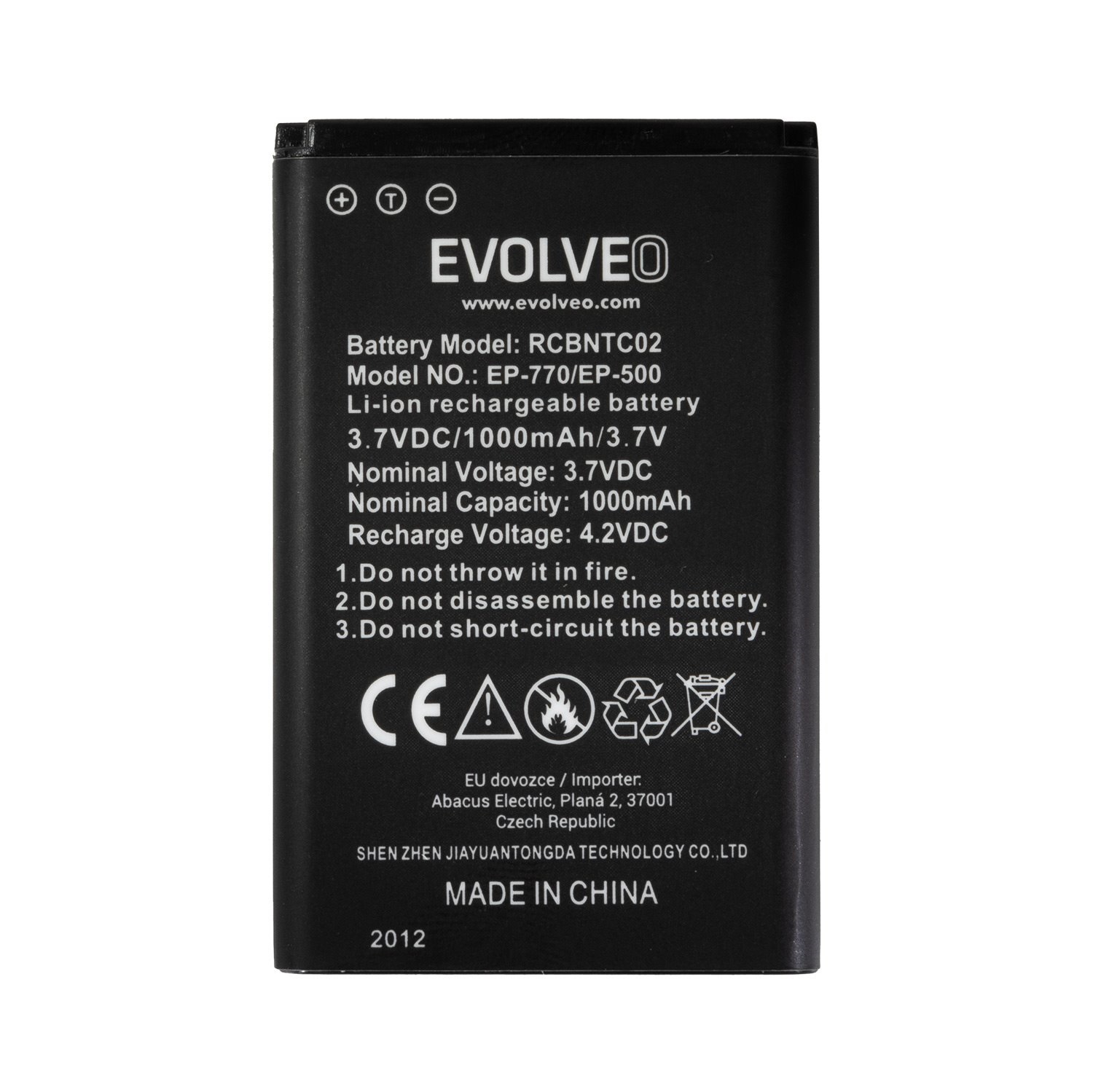 EVOLVEO originálna batéria 1000 mAh pre EasyPhone FP/FS (EP-770/771)