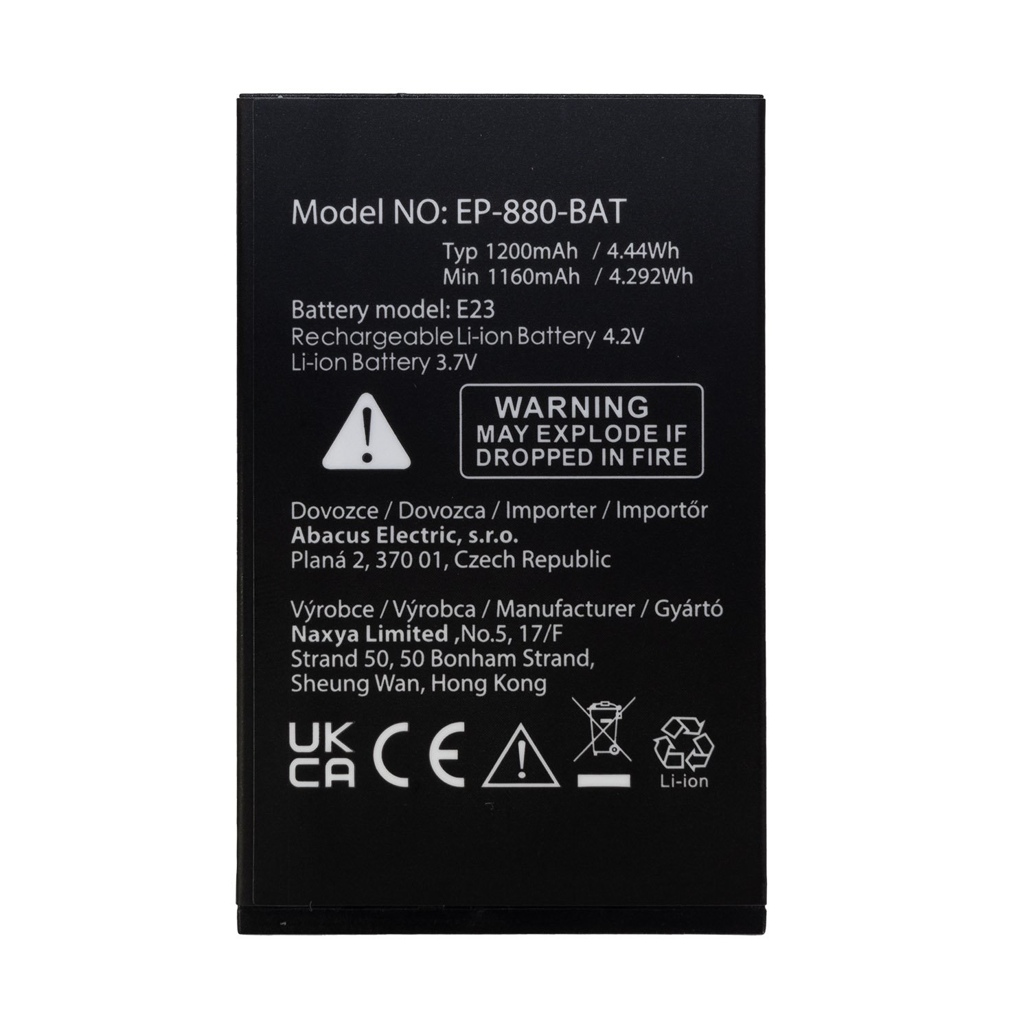 EVOLVEO originálna batéria 1200 mAh pre EasyPhone LT (EP-880)