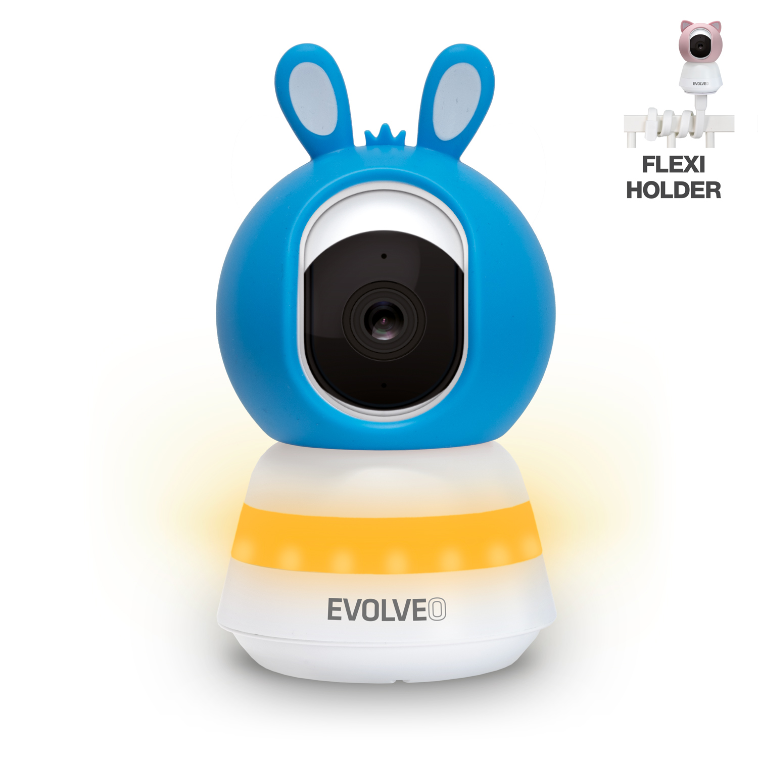 EVOLVEO Baby Monitor LUX- Chytrá 360 ° videoopatrovateľka s nočným vid