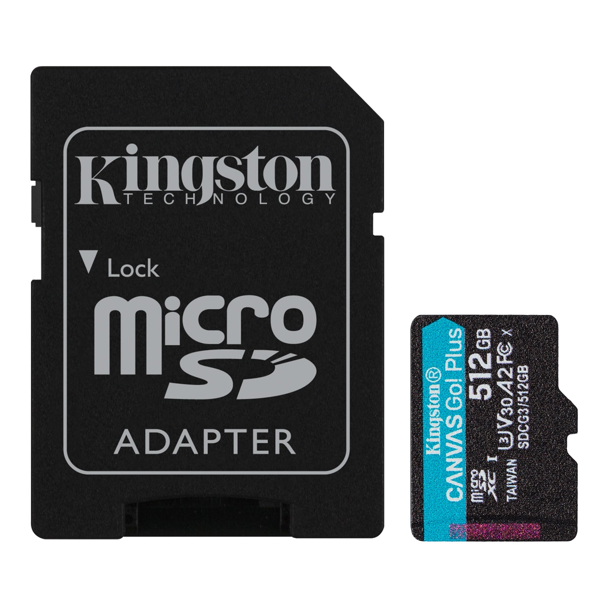Kingston Canvas Go Plus A2/micro SDXC/512GB/170MBps/UHS-I U3 / Class 1