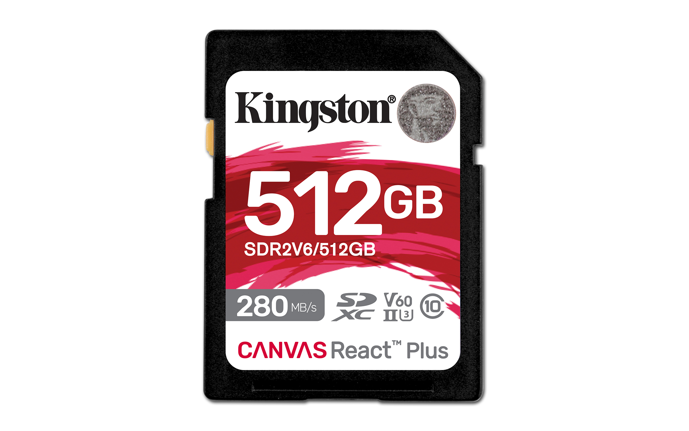 Kingston Canvas React Plus/SDHC/512GB/UHS-II U3 / Class 10