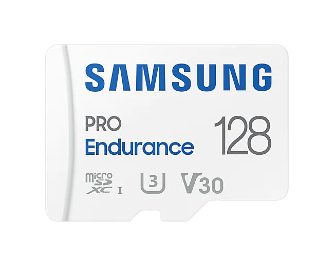 Samsung PRO Endurance/micro SDXC/128GB/100MBps/UHS-I U3 / Class 10/+ A