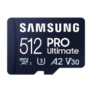 Samsung PRO Ultimate/micro SDXC/512GB/200MBps/UHS-I U3 / Class 10/+ Ad