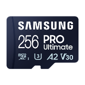 Samsung PRO Ultimate/micro SDXC/256GB/200MBps/UHS-I U3 / Class 10/+ Ad