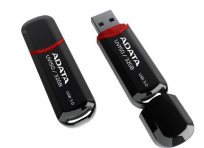 ADATA UV150/32GB/90MBps/USB 3.0/USB-A/ern