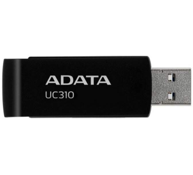 ADATA UC310/256GB/USB 3.2/USB-A/Černá