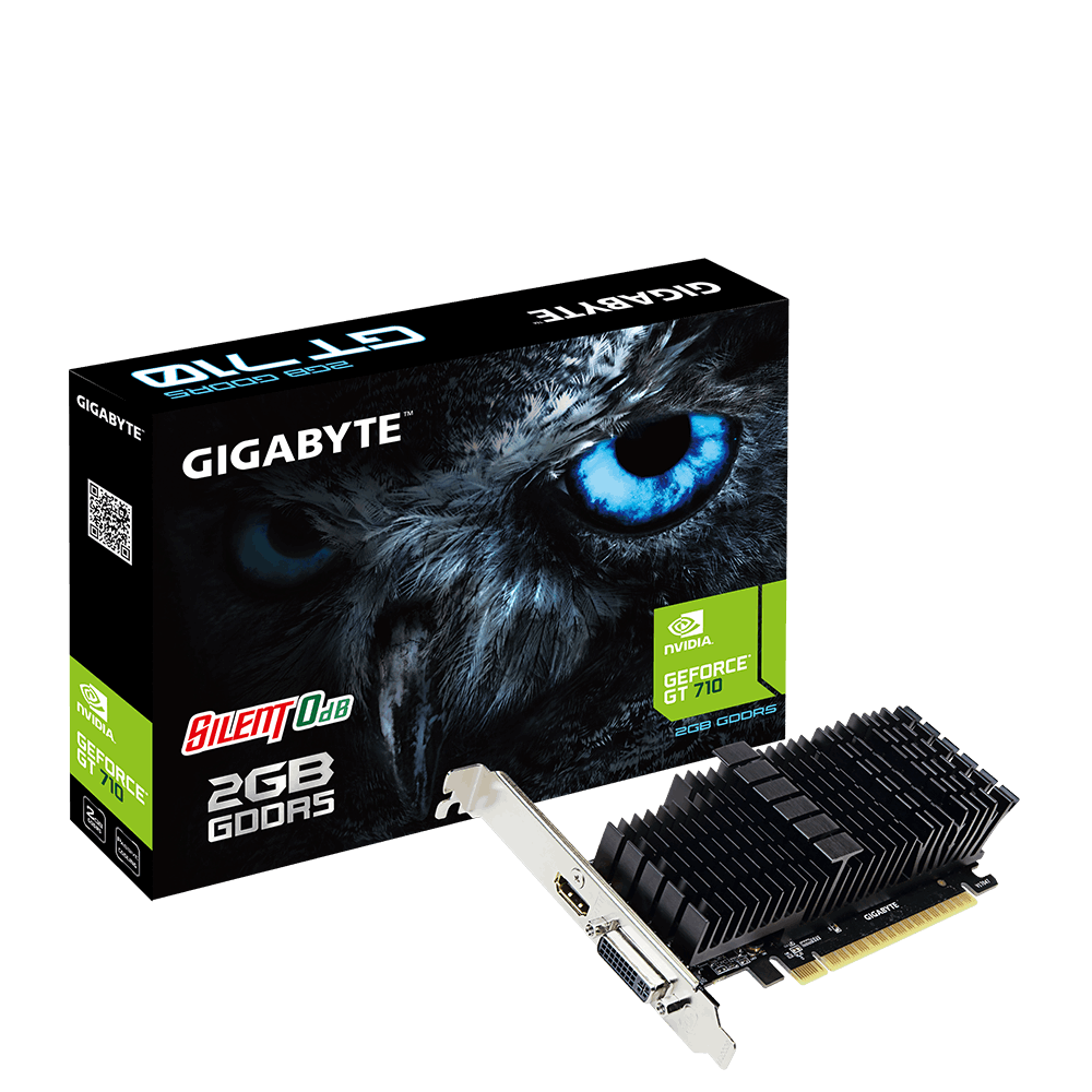 GIGABYTE GT 710 Ultra Durable 2 pasiv 2GB GDDR5