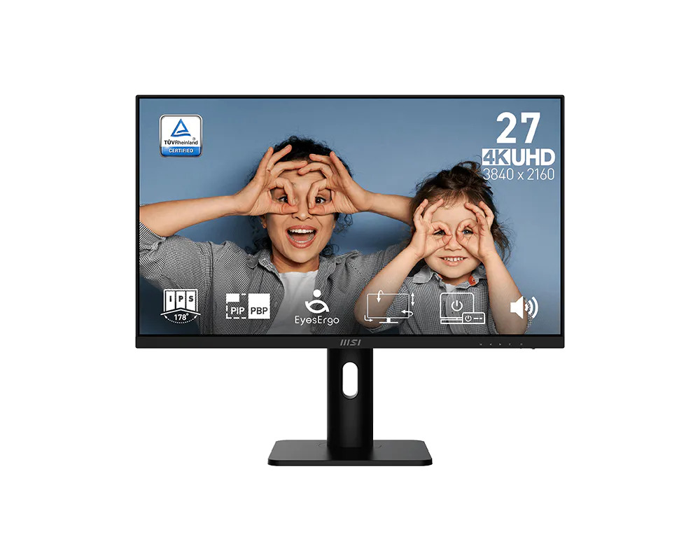MSI Pro/MP273UP E6/27"/IPS/4K UHD/60Hz/4ms/Čierna/3R