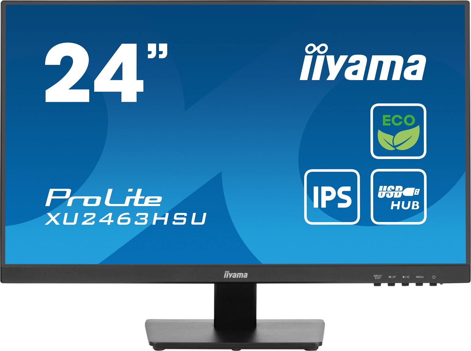 iiyama ProLite/XU2463HSU-B1/23,8"/IPS/FHD/100Hz/3ms/Black/3R