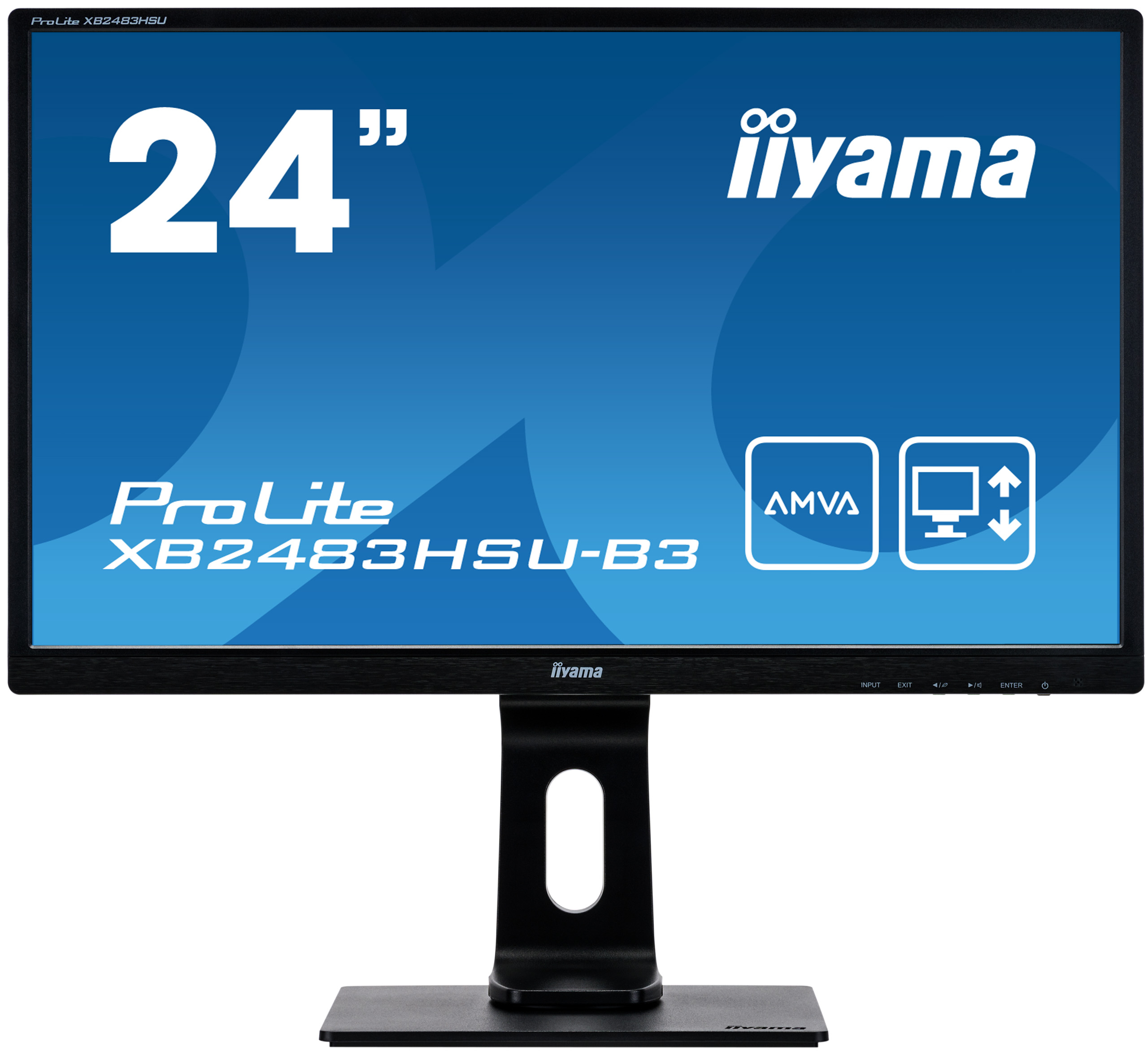 iiyama ProLite/XB2483HSU-B3/23,8"/VA/FHD/75Hz/4ms/Black/3R