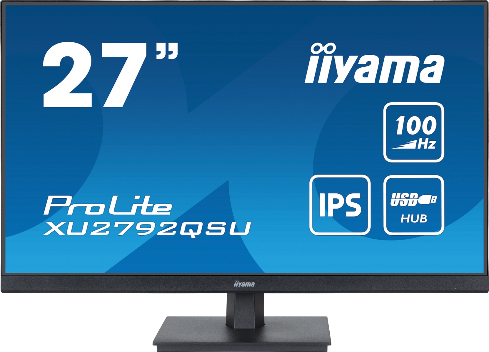 iiyama ProLite/XU2792QSU-B6/27"/IPS/QHD/100Hz/0,4ms/Black/3R