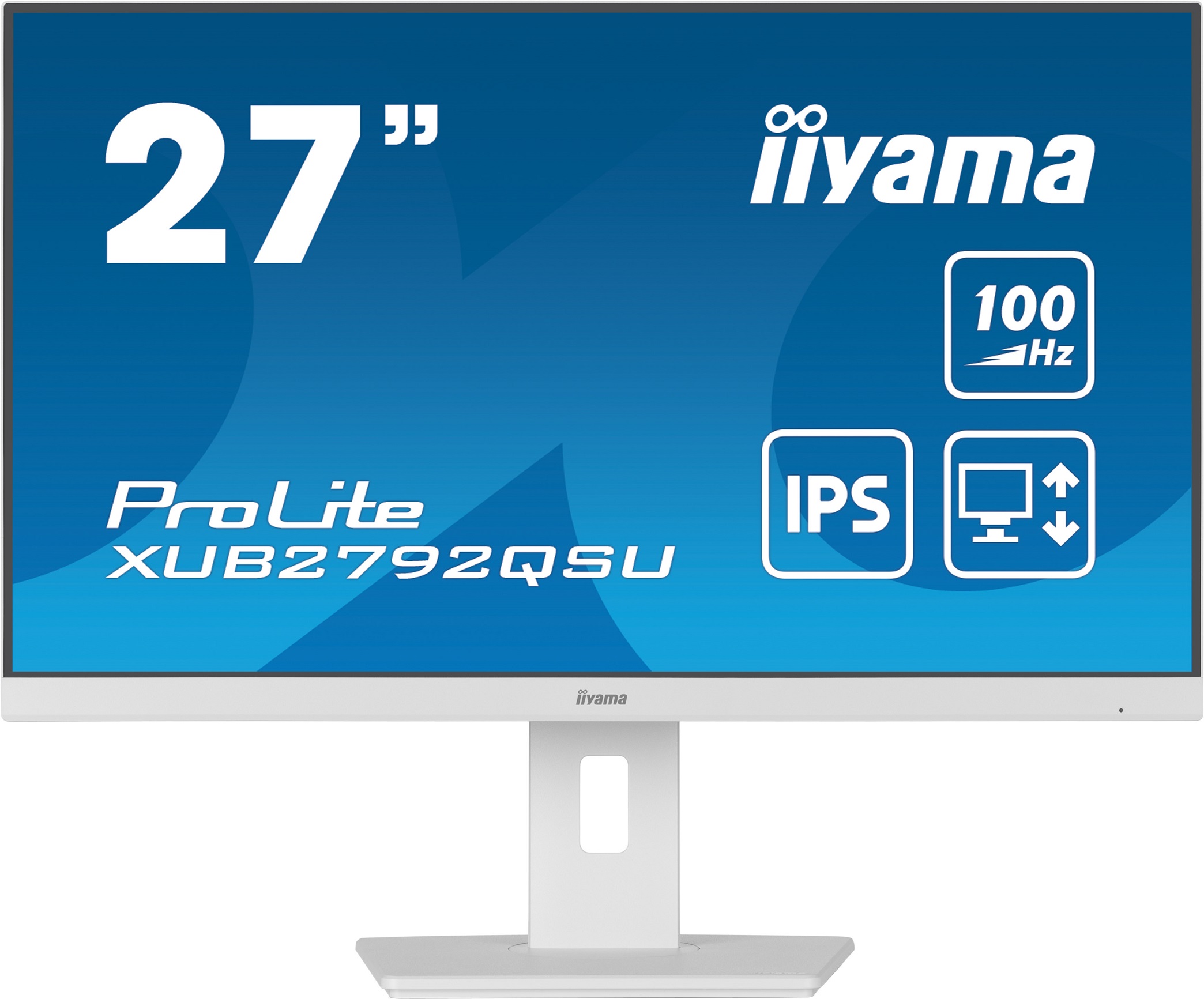 iiyama ProLite/XUB2792QSU-W6/27"/IPS/QHD/100Hz/0,4ms/White/3R